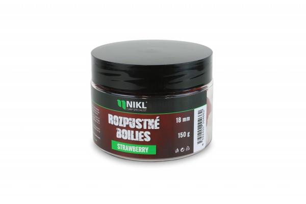 Nikl Rozpustné boilies Strawberry 150g