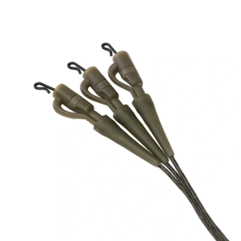 Trakker Hotové leadery Leadcore Leadclip Leader (75cm) 3ks 1