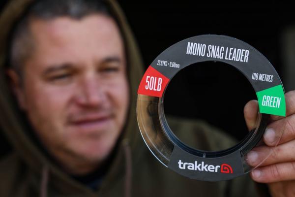 Trakker Šokový vlasec Snag Leader 100m Green 3