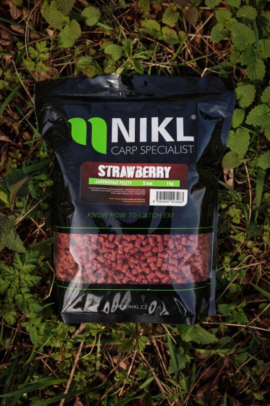 Nikl Pelety Strawberry 1kg 1