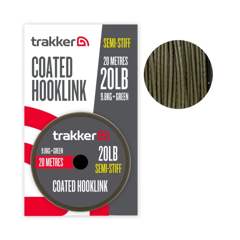 Trakker Návazcová šňůra Semi Stiff Coated Hooklink 20m 1