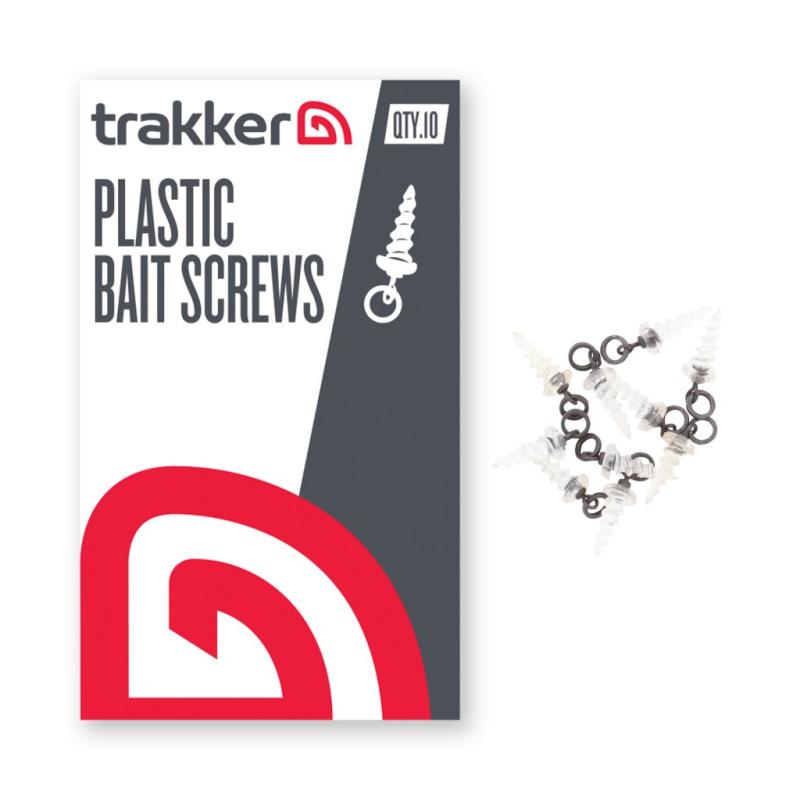 Trakker Vrtáčik Plastic Bait Screws 10ks