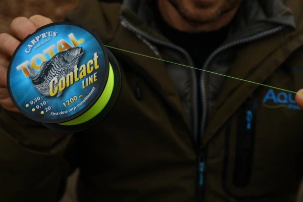 Carp´R´Us Vlasec Total Contact Line Yellow 1200m 5