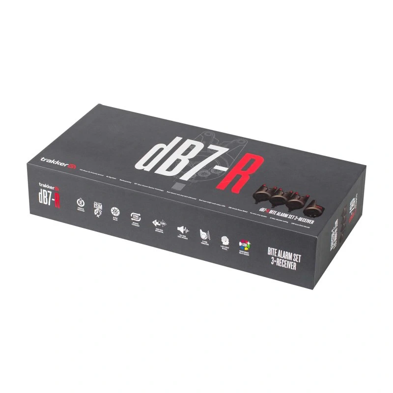 Trakker Sada hlásičů DB7-R 3 Rod Bite Alarm Set 11
