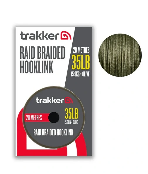 Trakker Návazcová šňůrka Raid Braided Hooklink 20m 1