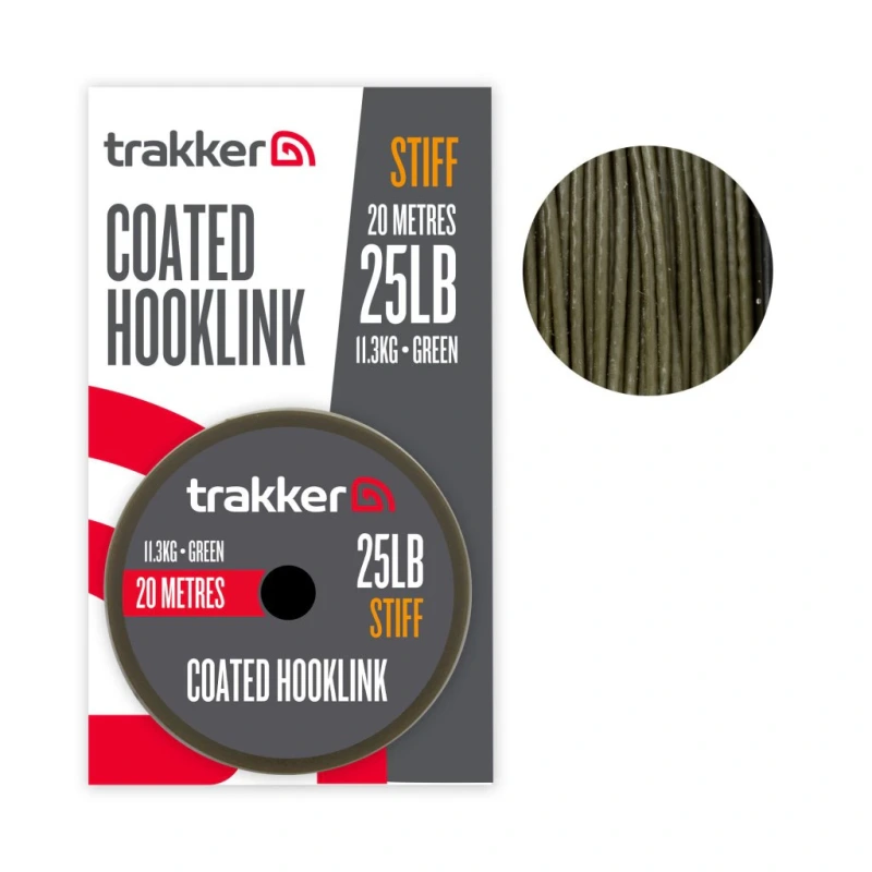Trakker Návazcová šňůra Stiff Coated Hooklink 20m 2