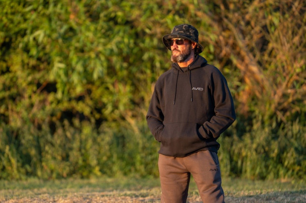 Avid Carp Mikina Compound Hoodie Black 3