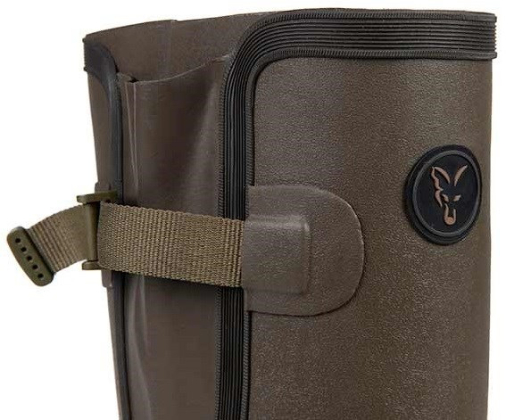Fox Čižmy Neoprene Lined Camo Khaki Wellies 5