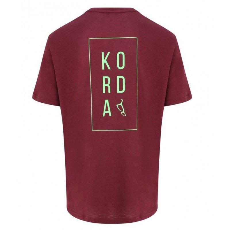 Korda Tričko LE Loyal Tee Burgundy