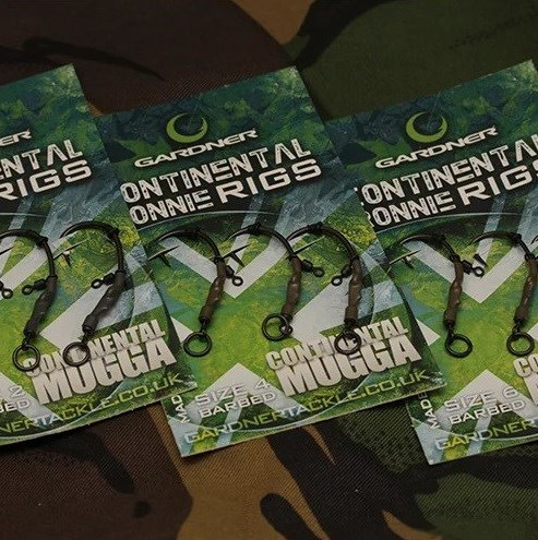 Gardner Montáž Continental Ronnie Rig s Protihrotom 3 ks