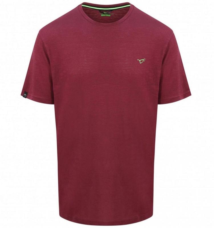 Korda Tričko LE Loyal Tee Burgundy 1