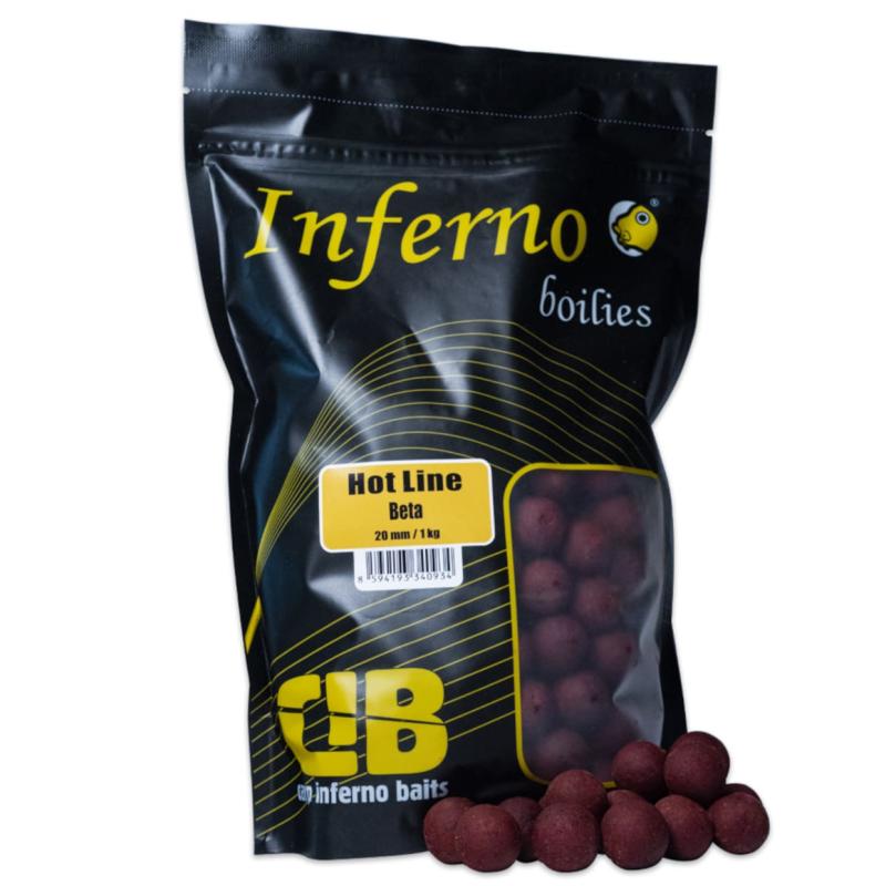 CARP INFERNO BOILIES HOT LINE - BETA 20mm 1kg