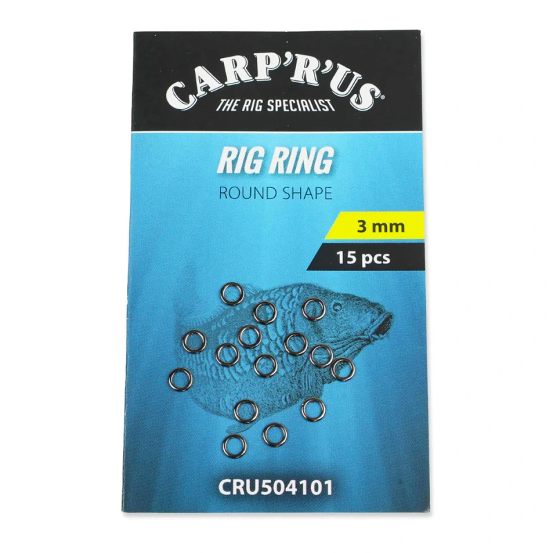 Carp´R´Us Kroužky na návazce Rig Rings 3mm, 15ks