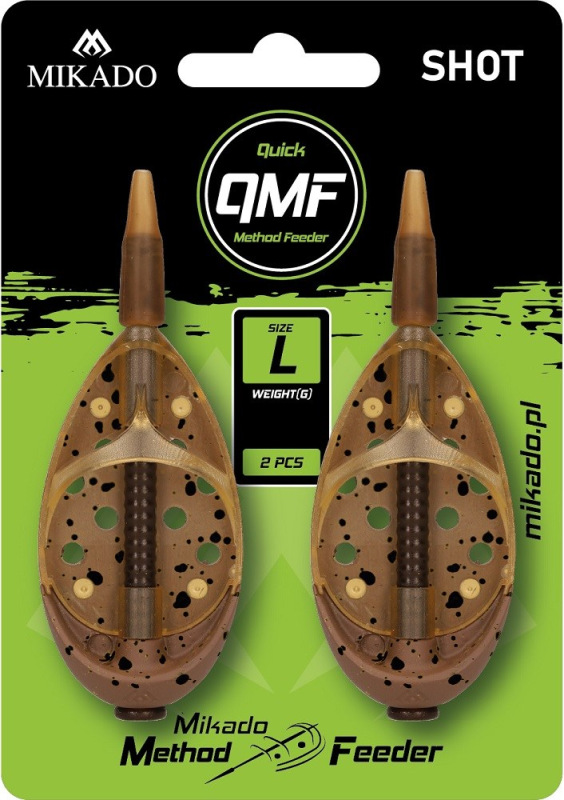 Mikado Krmítko Method Feeder Shot Q.M.F. System L 2 ks