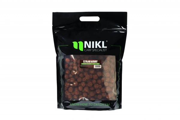 Nikl Economic Feed Boilie Strawberry 5kg