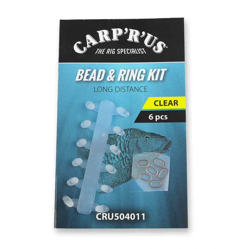 Carp´R´Us Zarážky Bead & Ring Kit - Long Distance 12+6ks