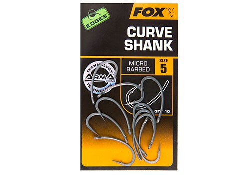 Fox Háčiky Curve Shank - Veľkosť 4