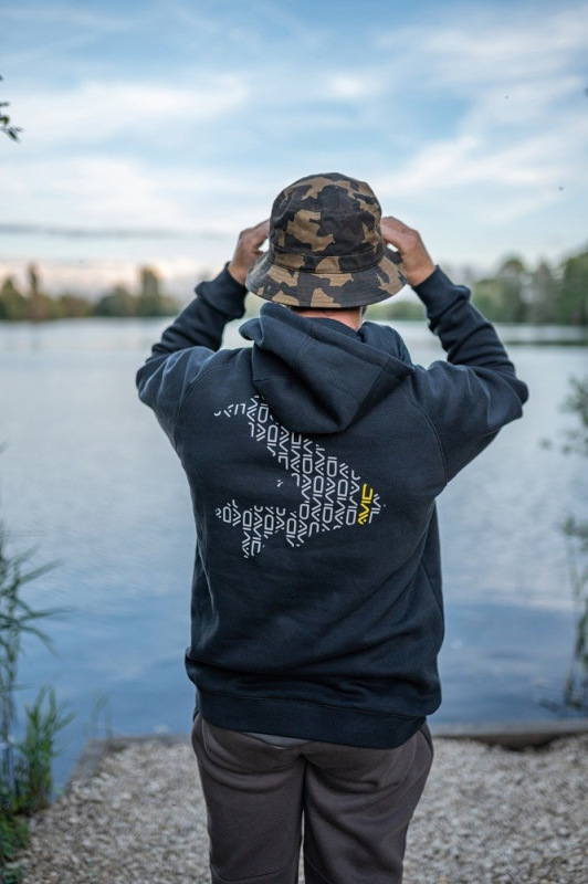 Avid Carp Mikina Compound Hoodie Black 4