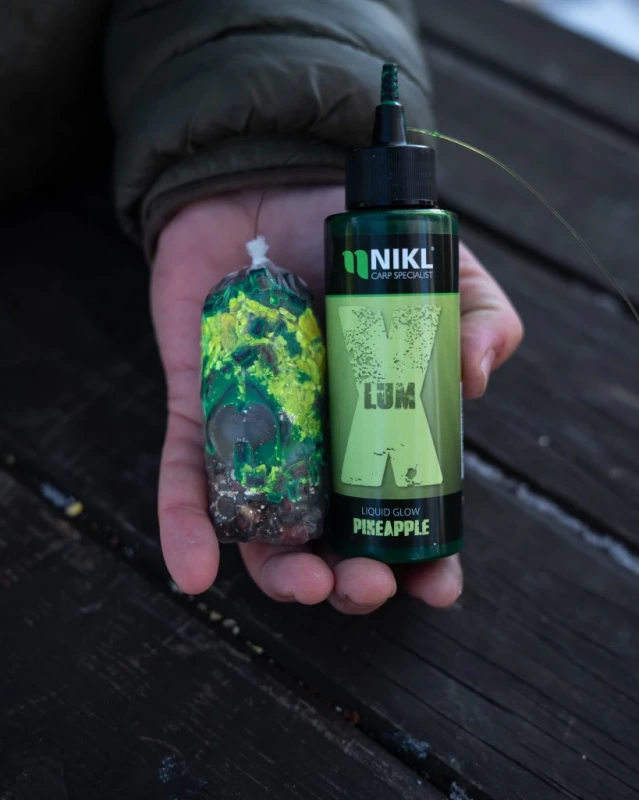 Nikl LUM-X YELLOW Liquid Glow Scopex & Squid 115ml 8