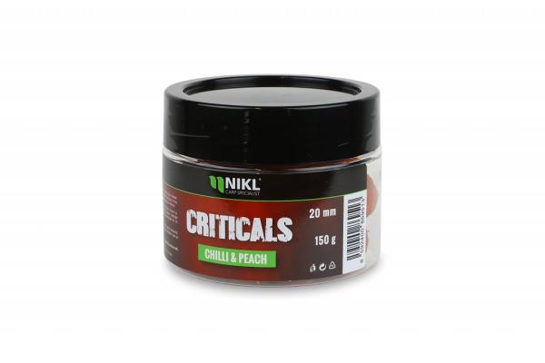 Nikl Criticals boilie Chilli & Peach 150g