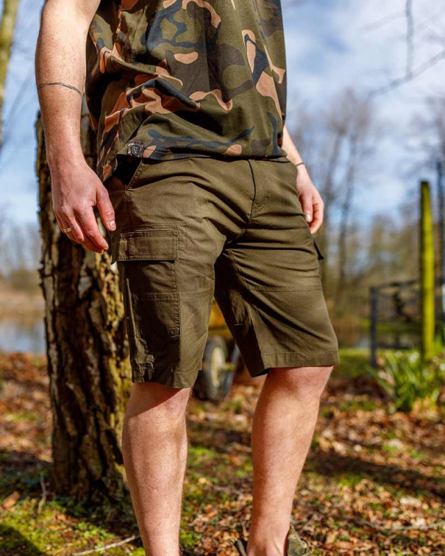 Fox Kraťasy LW Khaki Combat Short 1