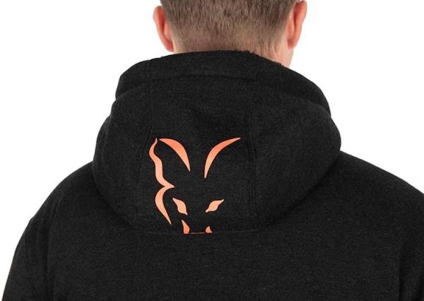 Fox Bunda Collection Sherpa Jacket Black Orange 7