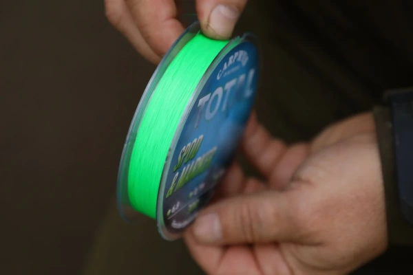 Carp´R´Us Splétaná šňůra Total Spod & Marker Braid Fluo Green 0,19mm, 15lb, 300m 9