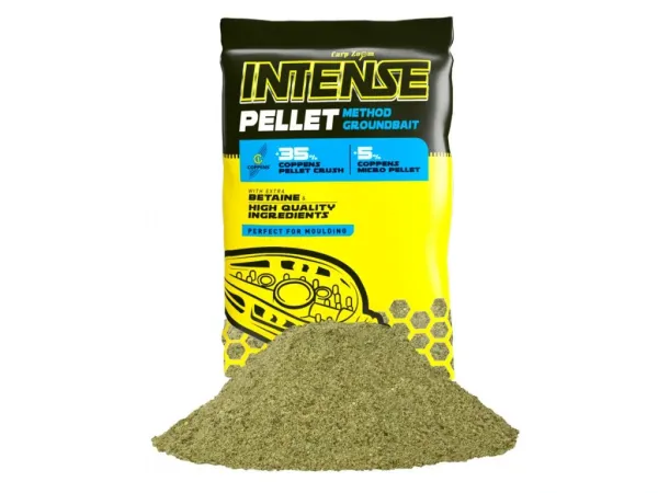 Intense Pellet Method Groundbait 800g - GREEN BETAIN