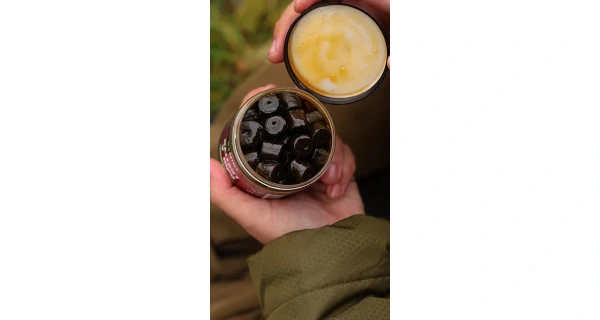 Nikl Black halibut pelety v dipu Chilli & Peach 15+20mm, 250ml 2