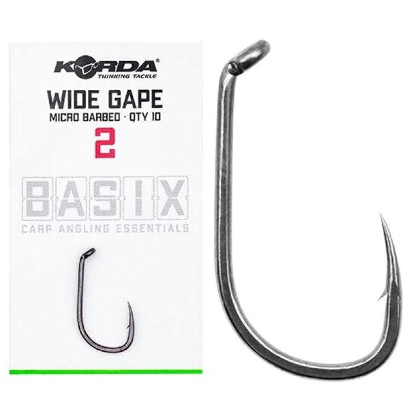 Korda Háčiky Basix Wide Gape 1