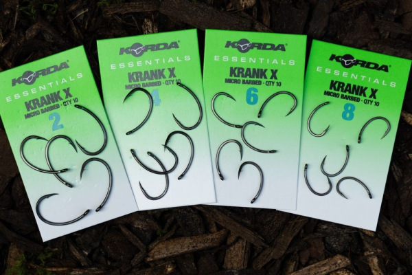 Korda Háčiky Essentials Krank X Barbed 10 ks 4