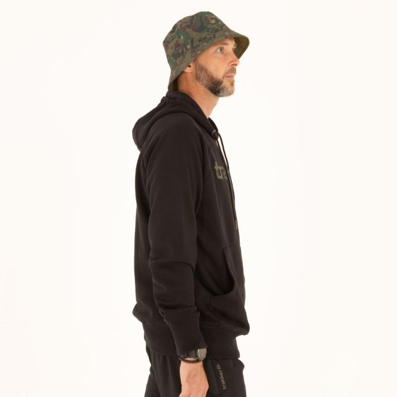 Trakker Mikina CR Logo Hoody Black Camo 3