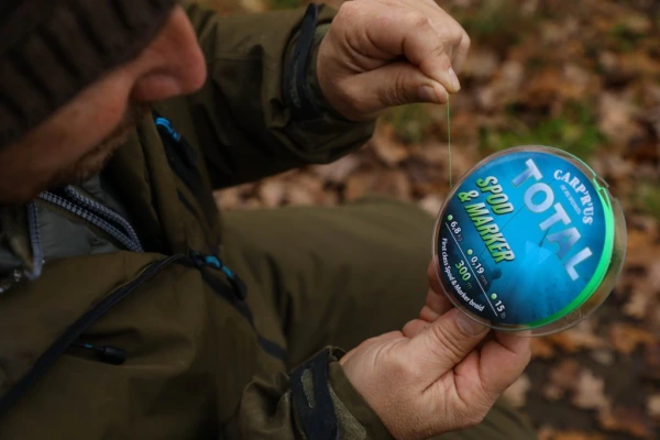 Carp´R´Us Splétaná šňůra Total Spod & Marker Braid Fluo Green 0,19mm, 15lb, 300m 8