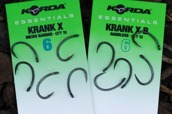 Korda Háčiky Essentials Krank X Barbed 10 ks 7