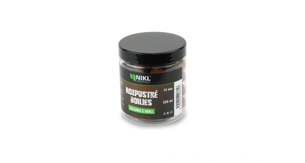 Nikl Rozpustné boilies Calanus & Krill 250ml 12