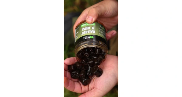 Nikl Black halibut pelety v dipu Scopex&Squid 15+20mm, 250ml 4