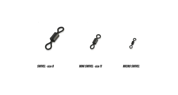 Carp´R´Us Obratlíky Swivel vel.8, 10ks 4