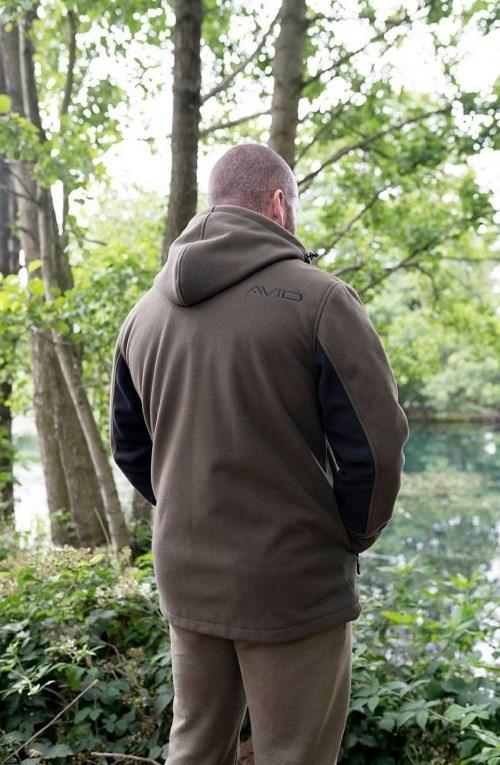 Avid Carp Mikina Windproof Fleece 1