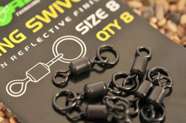 Korda Obratlíky Ring Swivels 8 ks sz8