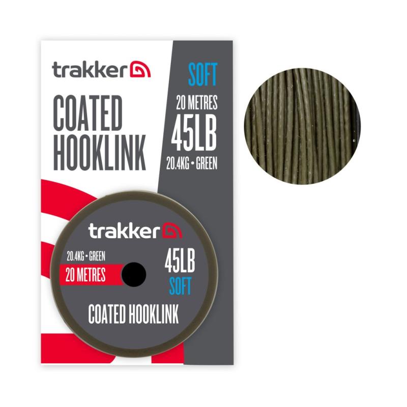 Trakker Návazcová šnúra Soft Coated Hooklink 20m 4